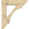 Ekena Millwork Legacy Slat Rough Sawn Bracket w/ Offset Brace, Douglas Fir, 8"W x 32"D x 36"H BKT0806X32X36LEC06RDF - alternate 3